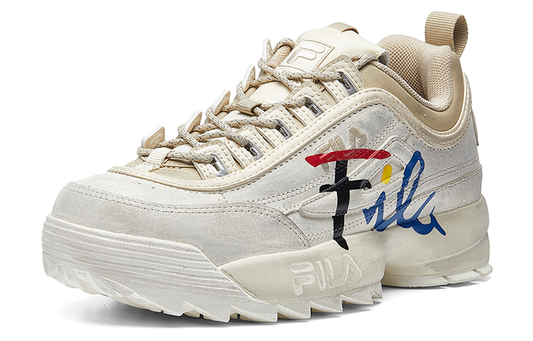 Женские кроссовки Fila CROSS OVER (бежевые) — фото 3