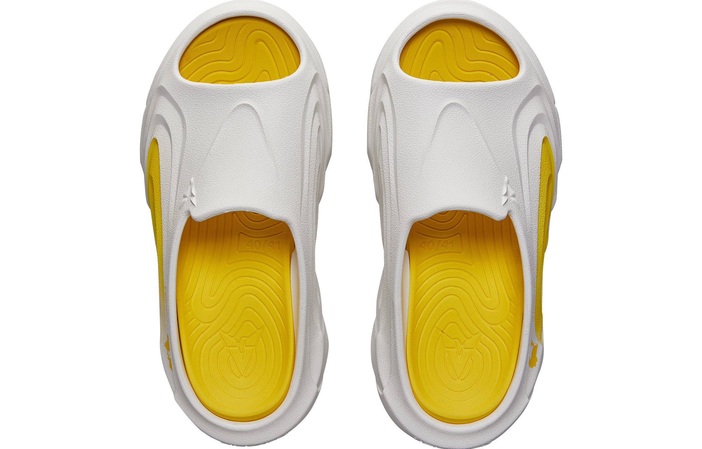 VEIDOORN x Pokemon Elf Slippers Sports Slide Slippers Unisex White Yellow