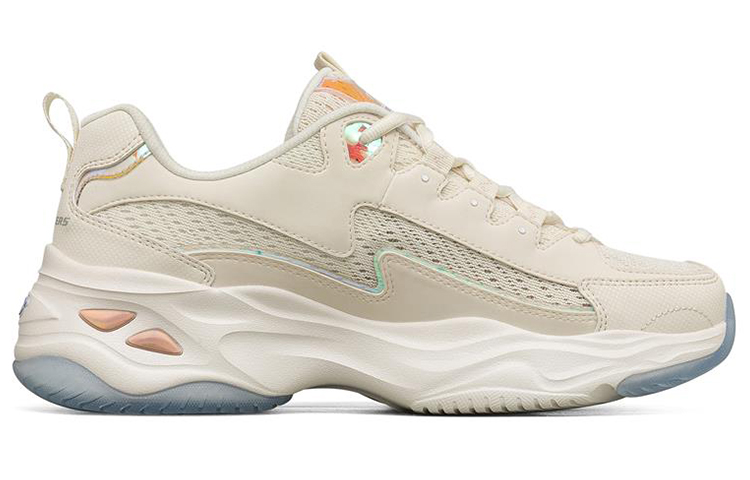 Женские кроссовки Skechers D'LITES 4.0 (белые) — Белый — фото 2