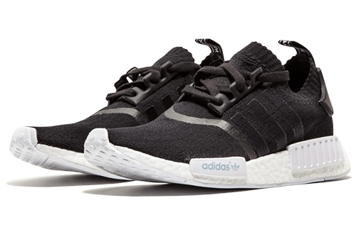 Кроссовки adidas originals NMD R1 (черные) — фото 4