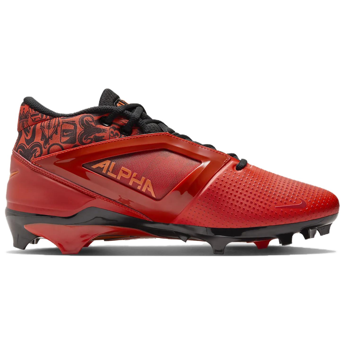 Nike Alpha Menace 4 Pro Picante Red Black