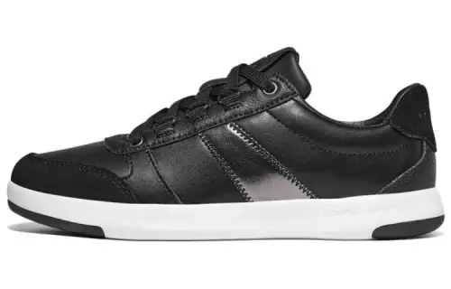 Skechers C LITES Lace Up Abrasion Resistant Abrasion Resistant Low top Casual Shoes Women's Black