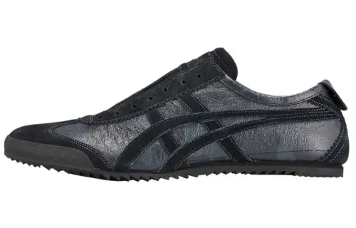 Onitsuka Tiger MEXICO 66 Cushioning Slip Resistant Abrasion Resistant Low top Casual Shoes Men's Black