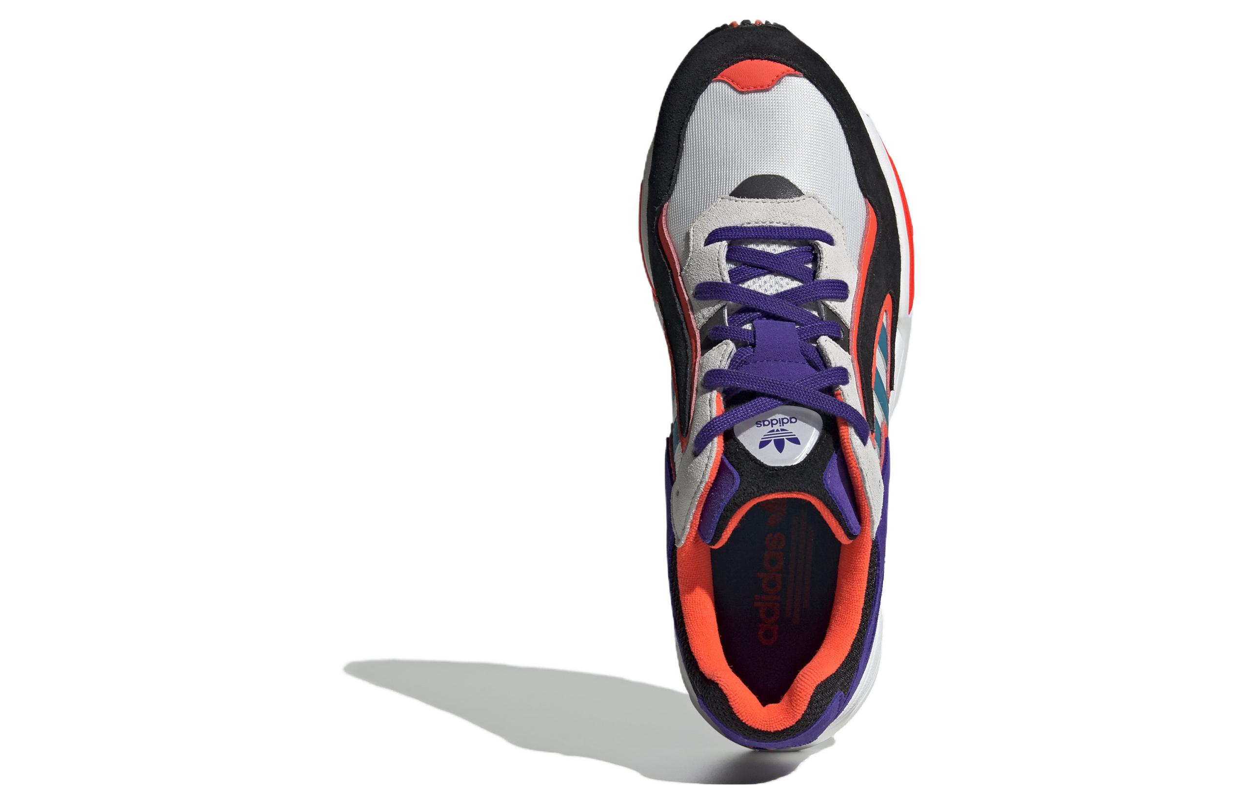 Кроссовки adidas originals Yung-96 Chasm (мультиколор) — Фиолетовый / чёрный / белый / серый / красный / синий — фото 4