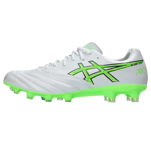 ASICS DS LIGHT X FLY PRO 3 Abrasion Resistant Soccer Shoes Men's White Green