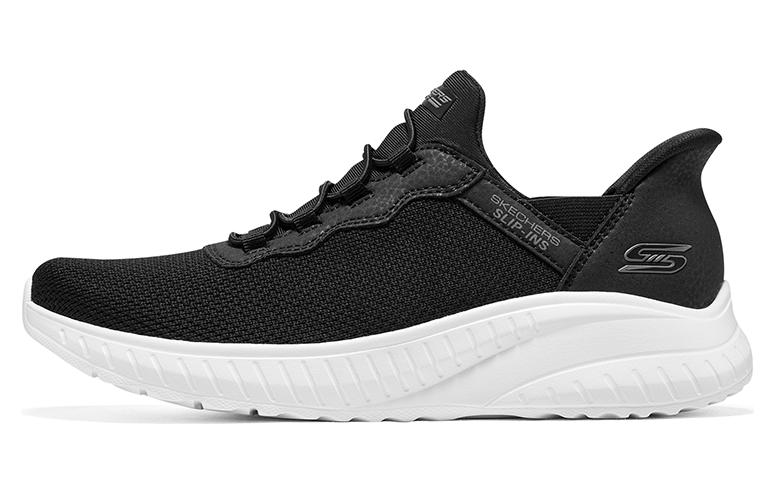 Skechers Slip ins Bobs Sport Squad Chaos 'Black White' Women's