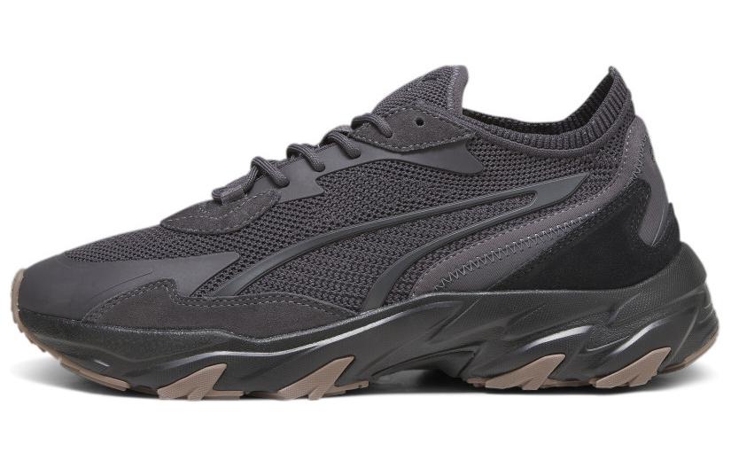 PUMA Injector Knit Arid Desert Cushioning, Wear Resistant Mid top Casual Shoes Men's Black
