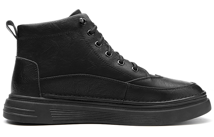 Jeep Combat Boots Men's High Top Black