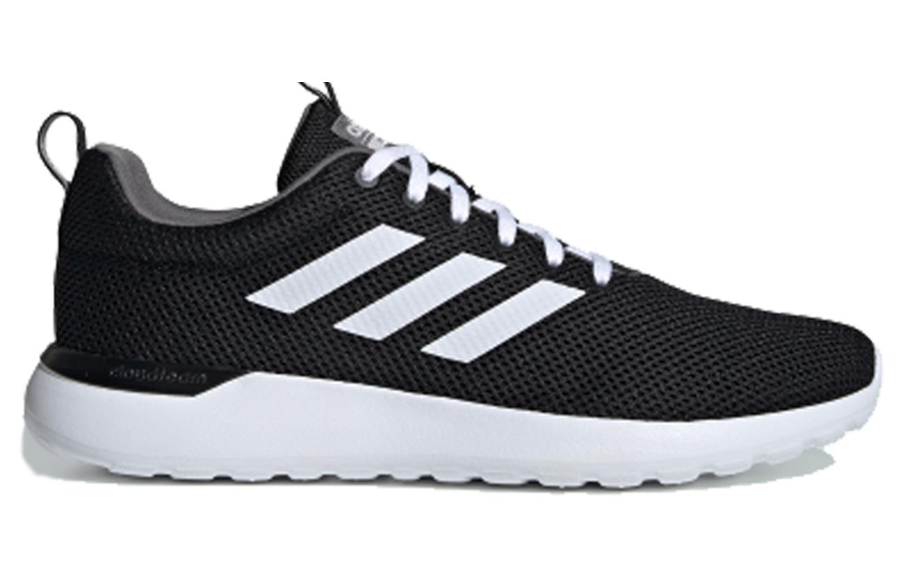 Мужские кроссовки adidas Lite Racer Cln (черно-белые) — Чёрный / белый — фото 2