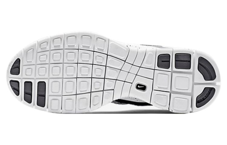 Мужские кроссовки Nike Free Flyknit Mercurial Superfly Pure Platinum (серо-белые) — 深灰色/白/狼灰 — фото 5