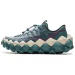 Li Ning Cushioning Lightweight Low top Casual Shoes Unisex Green Purple