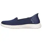 Skechers On The GO Fle Mesh Breathable Low top Casual Shoes Women's Marine Blue