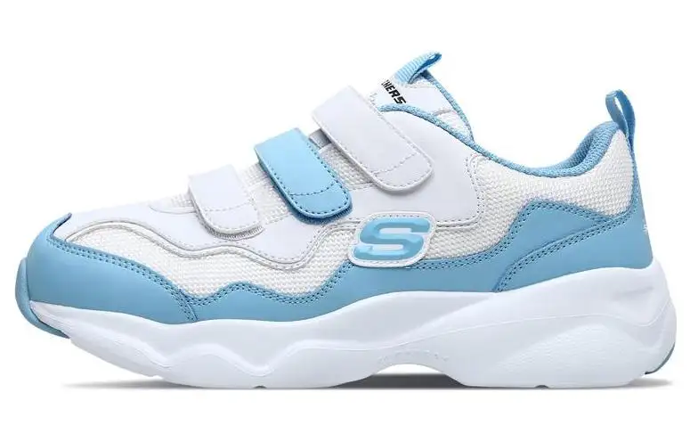 Skechers D'LITES AIRY Mesh, Artificial Leather Sports Cushioning, Wear Resistant Low top Casual Shoes Women's