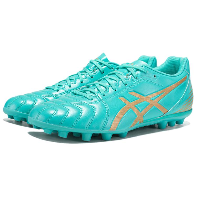 ASICS Ds Light Club AG Artificial Ground Artificial Turf Soccer Shoes Men’s Blue Gold