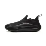 Li Ning Cloud Wave Slip On Cushioning Height Increasing Rebound Low top Casual Shoes Men's Night Black