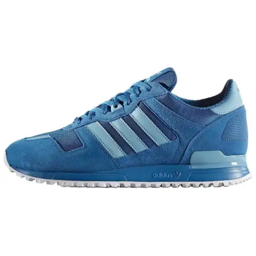 Adidas Originals ZX 700 Slip Resistant Abrasion Resistant Low top Casual Shoes Men's Blue