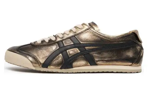 Onitsuka Tiger MEXICO 66 Cow Leather, Synthetic Leather Slip Resistant Abrasion Resistant Low top Sports Casual Shoes