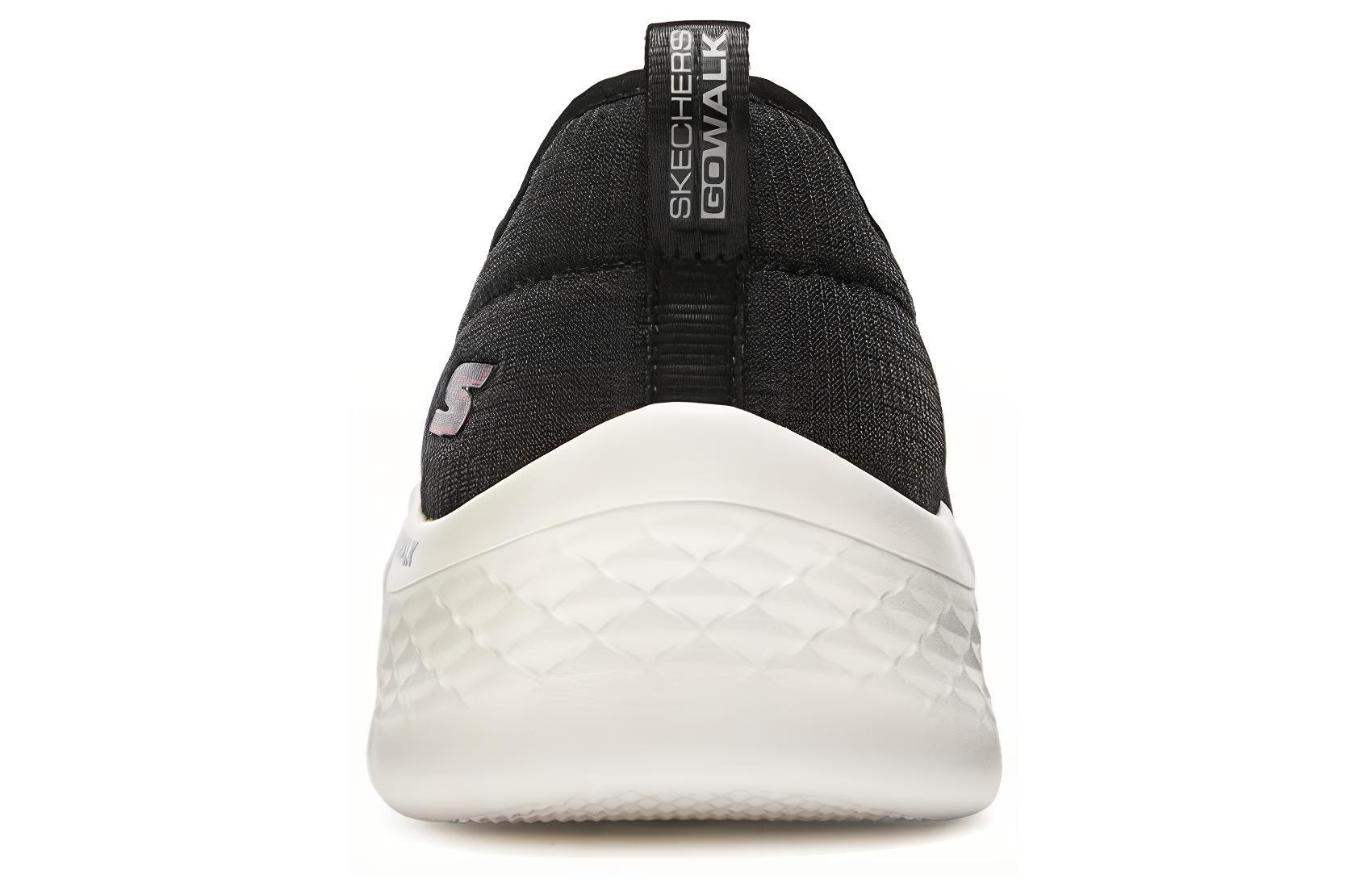 Skechers Go Walk Fle Fabric Breathable Low top Casual Shoes Women’s Black