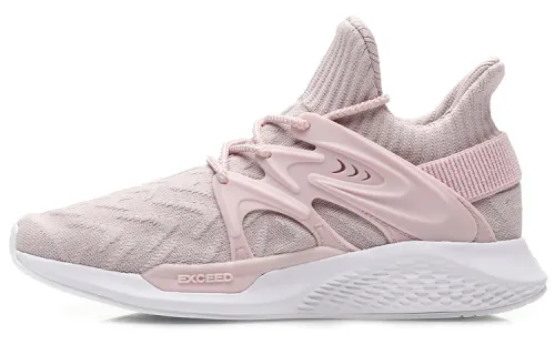 Li Ning Casual Shoes Women's Low Top Purple Pink White