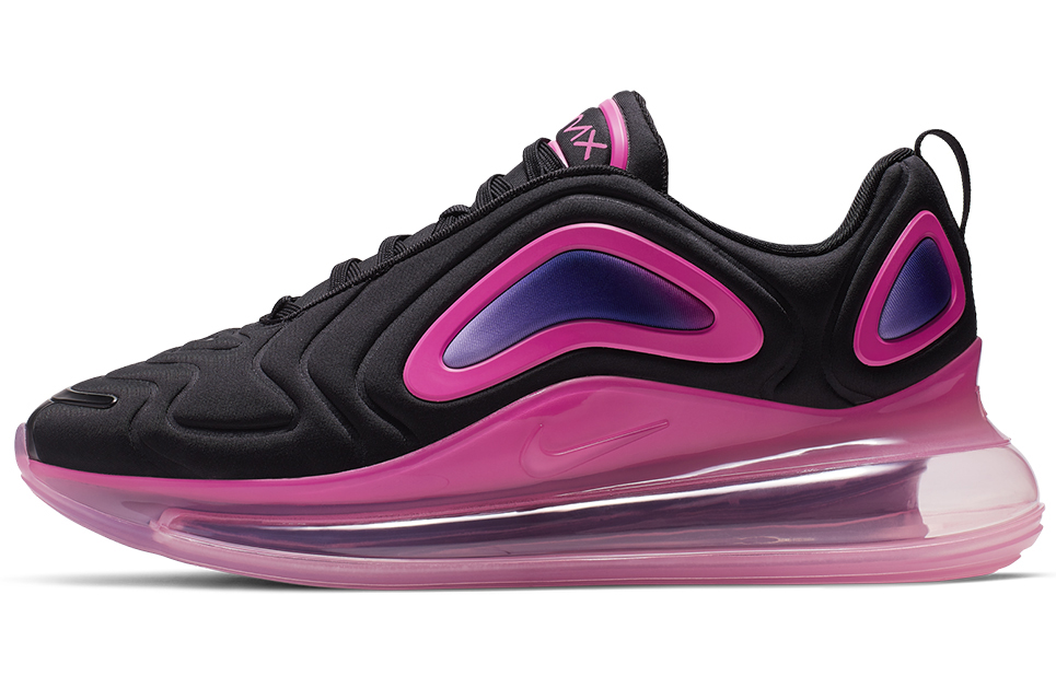 Nike Air Max 720 Black Laser Fuchsia