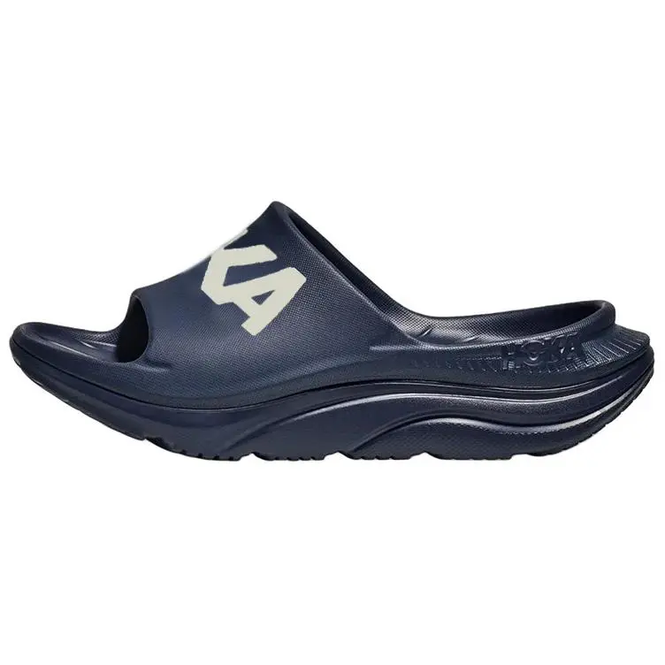 HOKA ONE ONE Ora Athletic Slide Varsity Navy White
