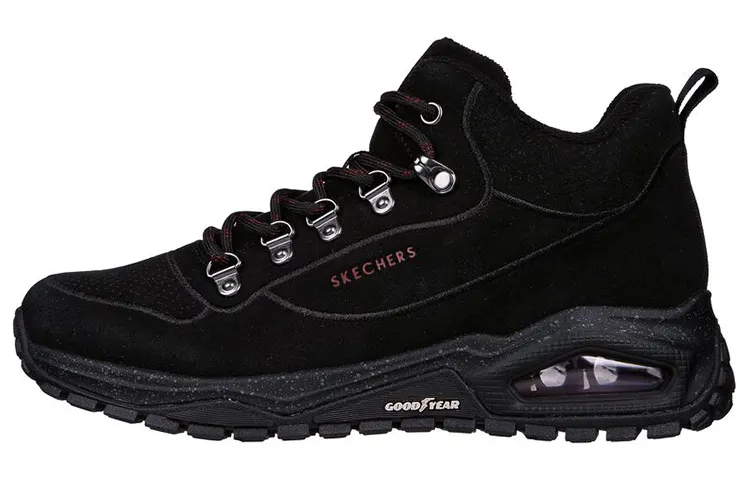 Skechers Uno Trail Mid top Casual Shoes Women's Black