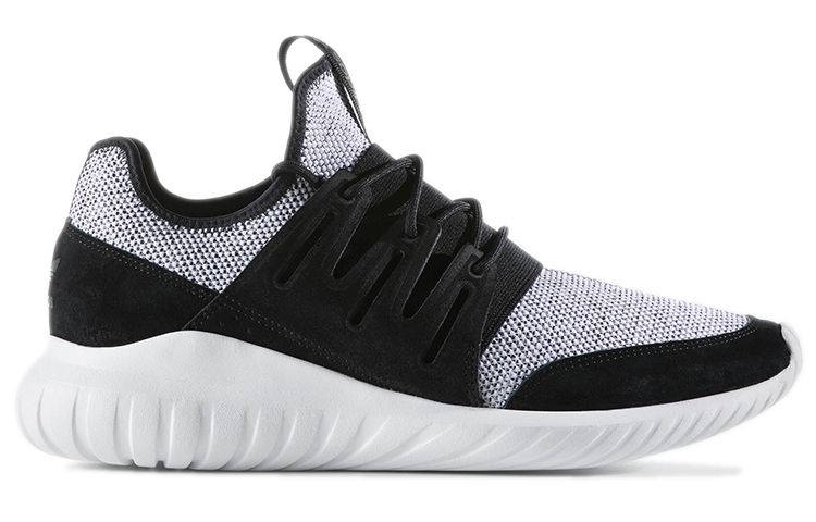 Кроссовки adidas originals Tubular Radial (черныйбелый) — Чёрныйбелый — фото 2