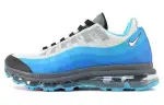 Nike Air Max 95 +BB Cushioning Abrasion Resistant Cushioning, Wear Resistant Low top Casual Shoes Unisex Gray Blue