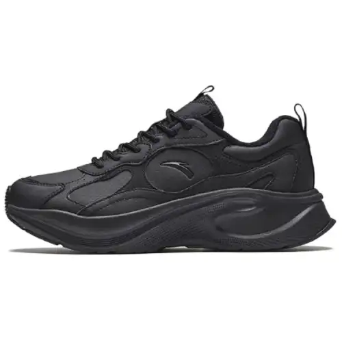 Anta Shadow Seeker Cushioning, Wear Resistant Low top Casual Shoes Men's Black