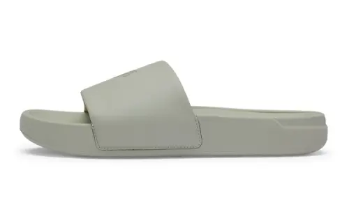 DESCENTE MODERN STYLE Slip Resistant Abrasion Resistant Slide Slippers Men's Light Khaki