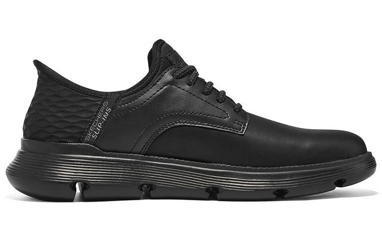 Skechers Garza Abrasion Resistant Low top Casual Shoes Men's Black