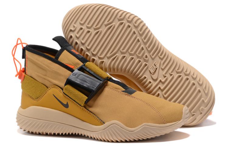 Мужские кроссовки Nike ACG.07.KMTR (желтый / черный / оранжевый) — Жёлтый / чёрный / оранжевый — фото 5