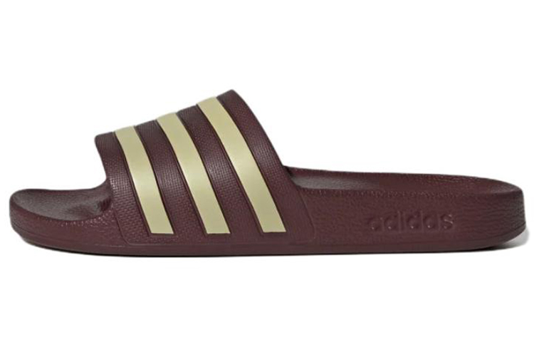 Adidas Adilette Slide Slippers Women's Dark Red