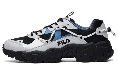 FILA Cat Claw Textile, Leather Low top Sports Casual Shoes Women's Lotus Gray