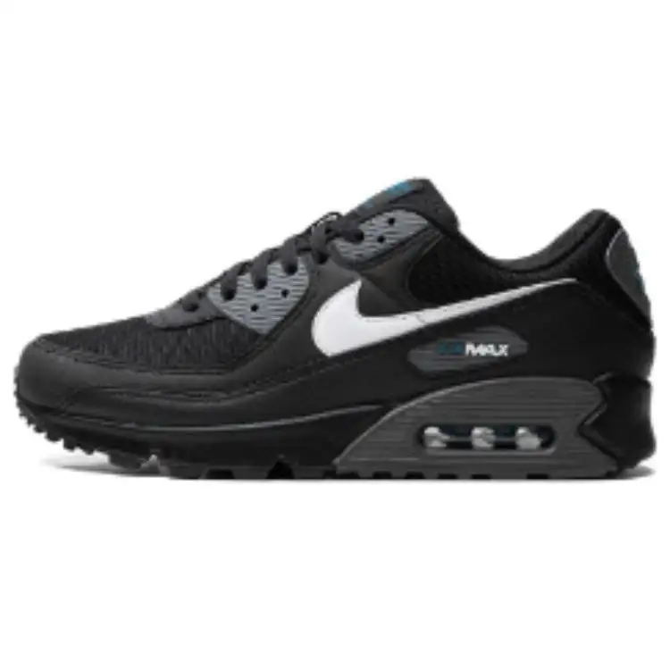 Nike Air Max 90 Low top Casual Shoes Men's Black