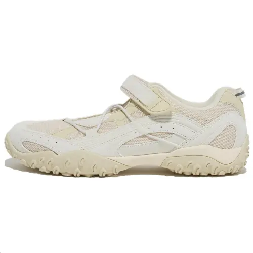 FILA Eshape Velcro LX Abrasion Resistant Abrasion Resistant Low top Casual Shoes Women's Beige