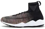 Nike Zoom Mercurial Flyknit Casual Shoes Men's High Top Black/White/Multicolor