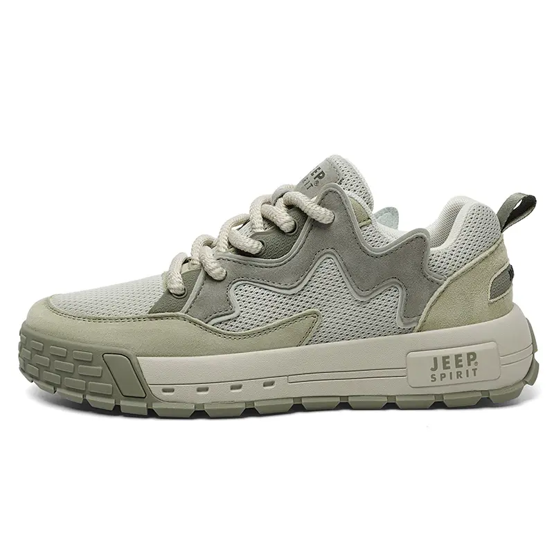 JEEP SPIRIT Casual Shoes Men's Low Top Dragon Well Green
