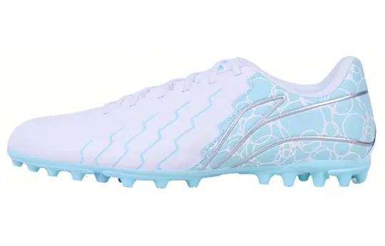 Li Ning Brocade MG Multi Ground Cushioning Slip Resistant Abrasion Resistant Soccer Shoes Men's Blue