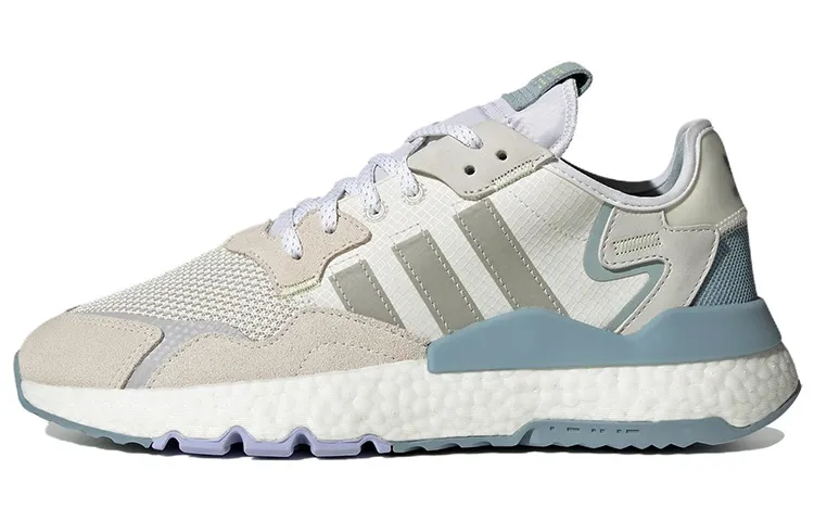 Adidas Originals Nite Jogger 'Cream Blue Grey' Women's
