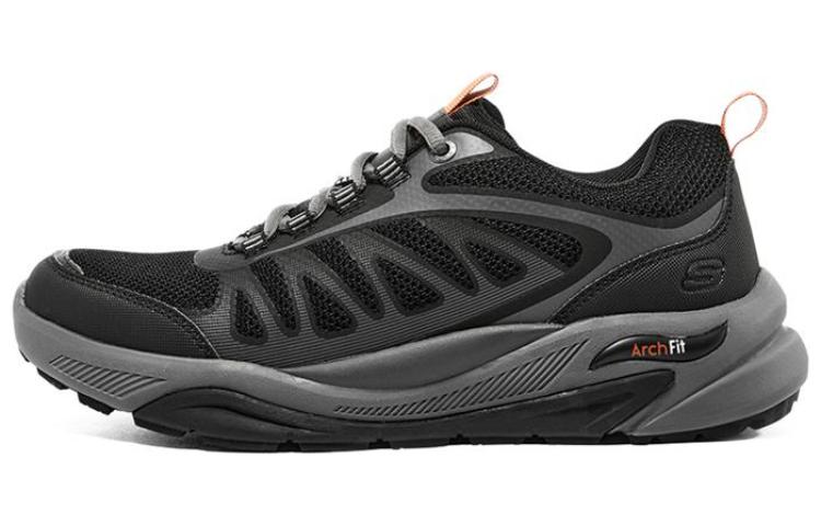 Мужские кроссовки Skechers Arch Fit Calvera (черно-серые)