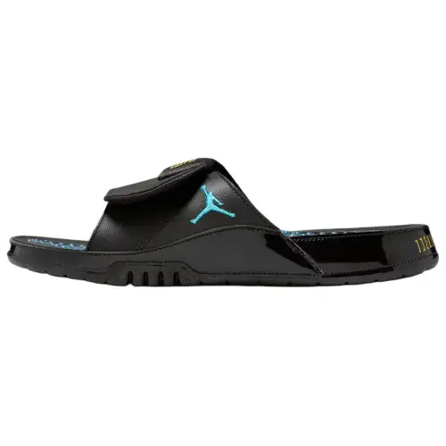 Jordan Hydro 11 Slide Slippers Unisex Black Blue