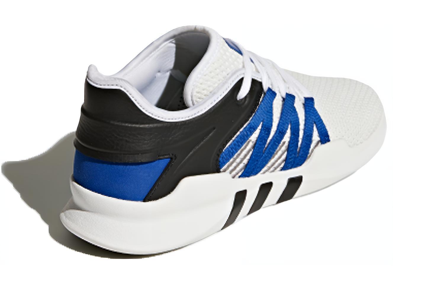 Женские кроссовки adidas originals EQT Racing Adv (бело-сине-черные) — фото 4