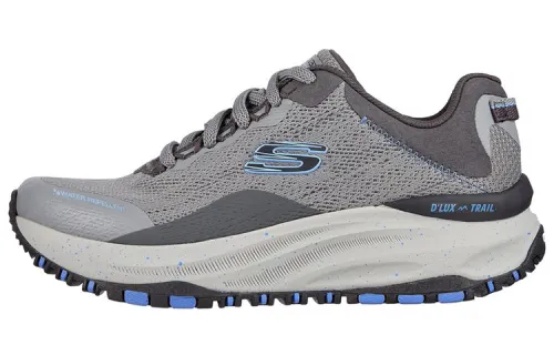 Skechers Relaxed FitD'lux Trail Fabric Low top Casual Shoes Women's Gray