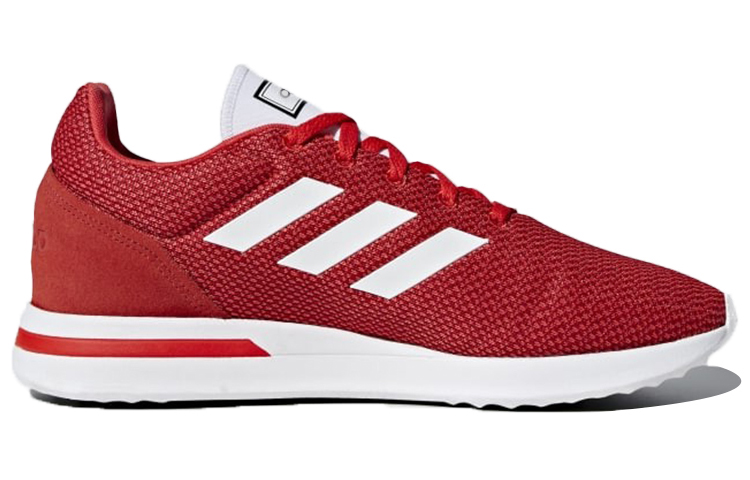 Мужские кроссовки adidas neo Run 70S (красно-белые) — фото 2