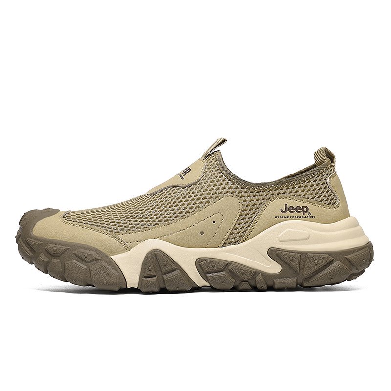 Мужские слипоны Jeep Life Casual Shoes (хаки)