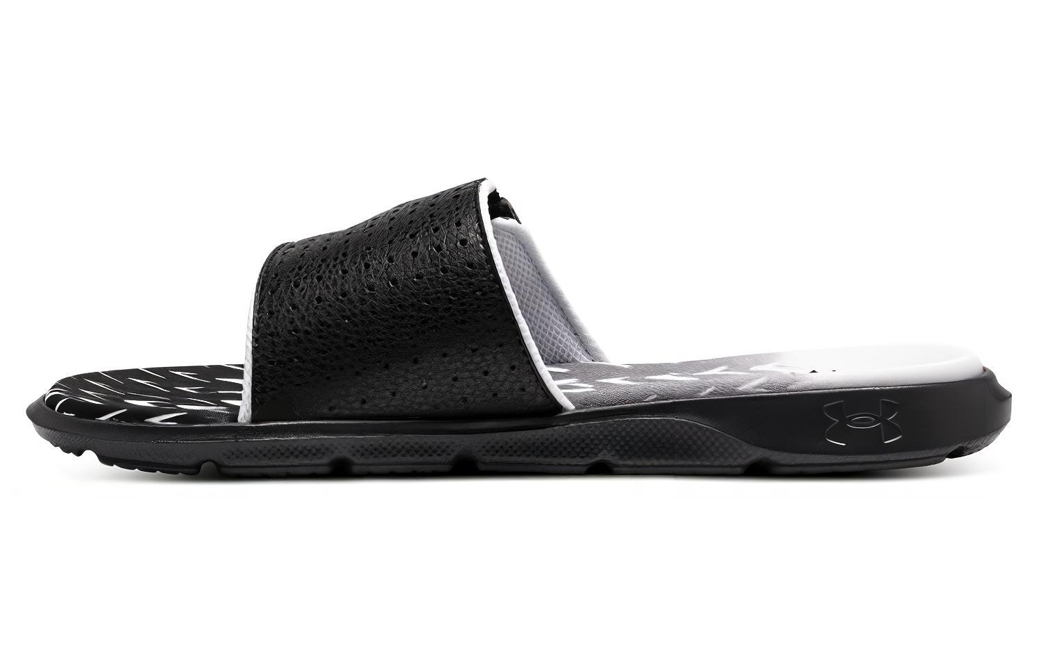 Under Armour Comfortable EVA Graffiti Slide Slippers Unisex Black