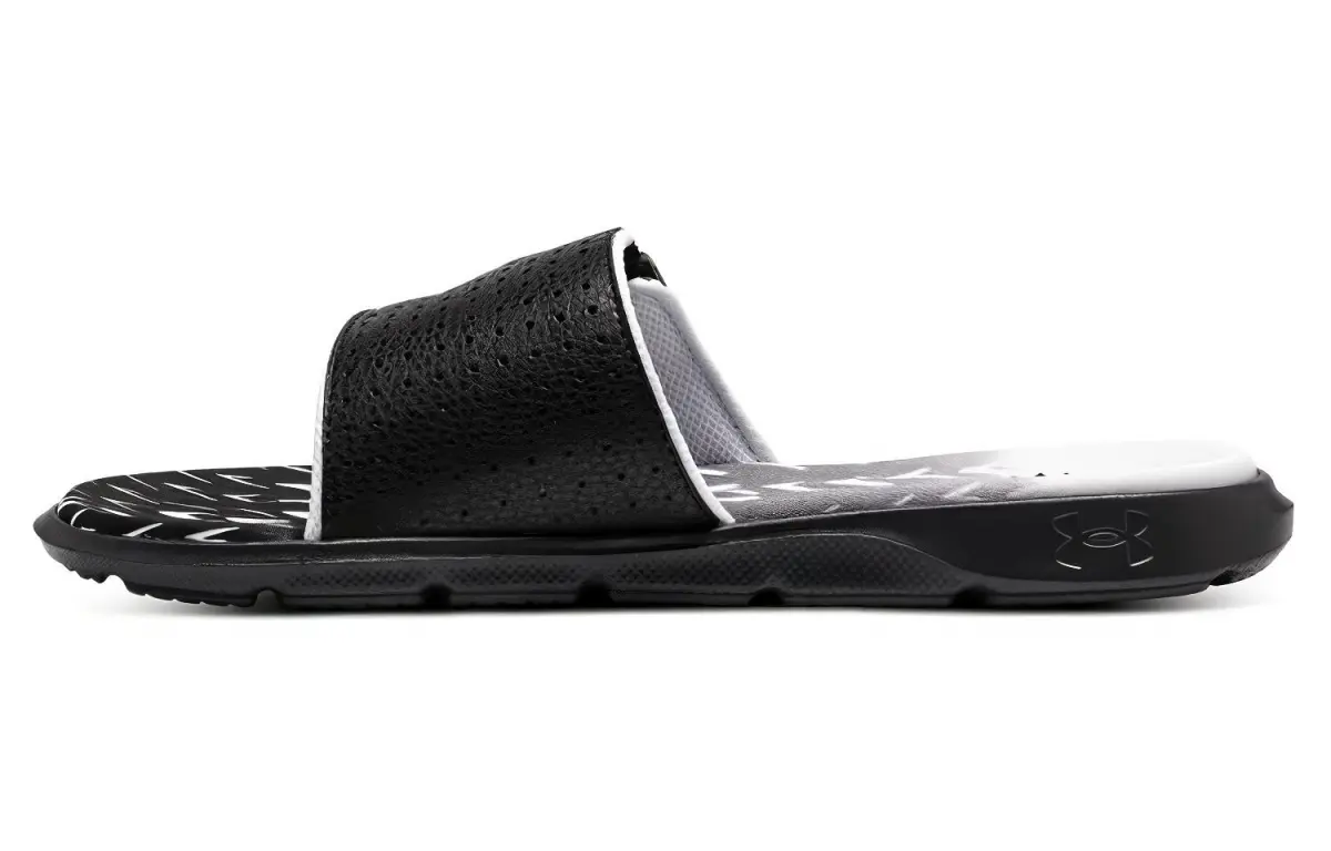 Under Armour Comfortable EVA Graffiti Slide Slippers Unisex Black