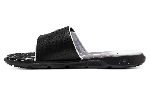 Under Armour Comfortable EVA Graffiti Slide Slippers Unisex Black