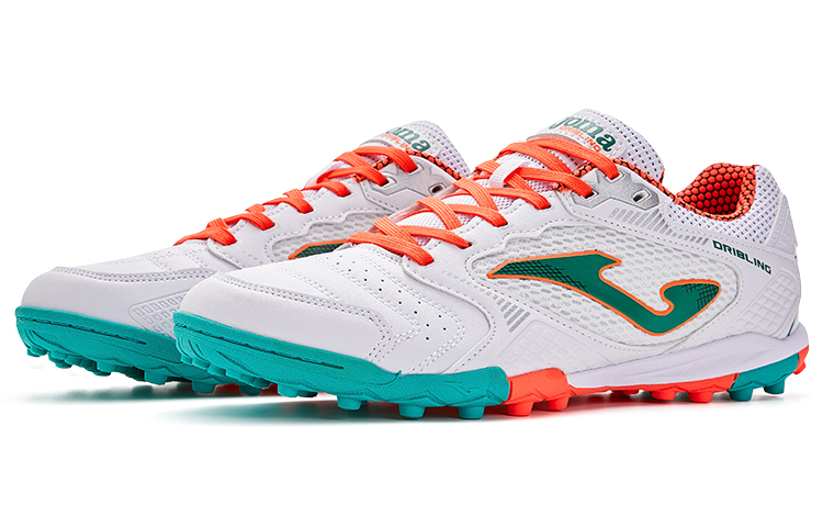 Joma TF Turf Abrasion Resistant Abrasion Resistant Soccer Shoes Men’s White Green